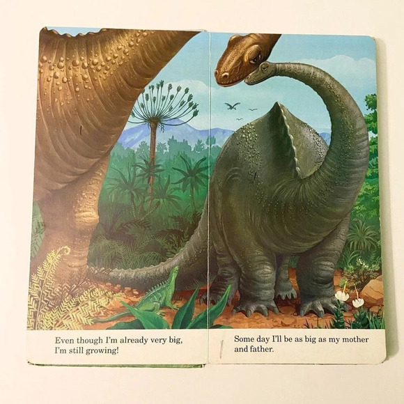 Vintage 1989 I Am  a Big Dinosaur Book Francois Crozat - Picture 10 of 16